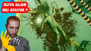 CESETLERLE DOLU HAVUZU TEMİZLEDİM  CRIME SCENE CLEANER 2 BÖLÜM [upl. by Gibson]