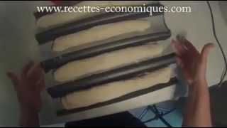 recette baguettes maison au thermomix [upl. by Silberman]