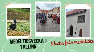 73 Estland  Klocka från medeltiden i Tallinn 🇪🇪 [upl. by Suiravaj]