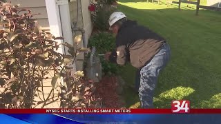 NYSEG Starts Installing Smart Meters [upl. by Ahsemak916]