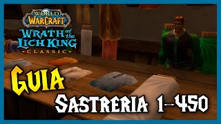 GUÍA subir SASTRERIA 🧵 1  450  Profesiones  WoW WotLK Classic [upl. by Dworman488]