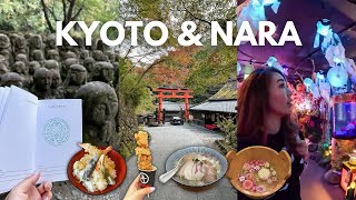 4Day Japan Travel Itinerary  Kyoto amp Nara unique things to do places to eat travel tips [upl. by Cosette]