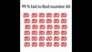 Find number 60  maths puzzles  shorts [upl. by Margit]