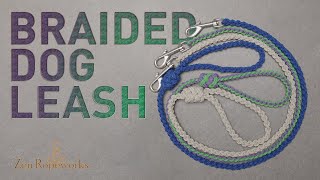 Braided dog leash [upl. by Airom346]