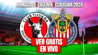 🚨Xolos vs Chivas VER GRATIS EN VIVO EL Partido  Xolos vs Chivas donde ver GRATIS [upl. by Yolanda796]