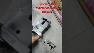 Epson L1455 maintenance box replaceprinter epson service printersupportsoftware [upl. by Lipson]