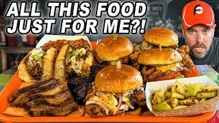 Island Pig amp Fish’s 165 Menu Challenge Has BBQ Seafood Sandwiches and Fort Pierces Best Burger [upl. by Migeon]