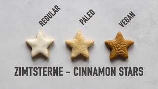 Zimtsterne cinnamon stars  The BEST German Christmas Cookies [upl. by Guenevere513]