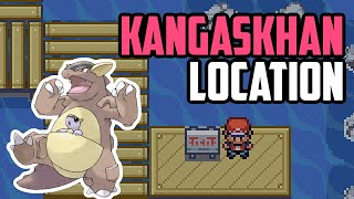 How to Catch Kangaskhan  Pokémon FireRed amp LeafGreen [upl. by Anoik]