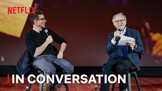 Steven Spielberg and Bradley Cooper discuss Maestro  Netflix [upl. by Halehs]