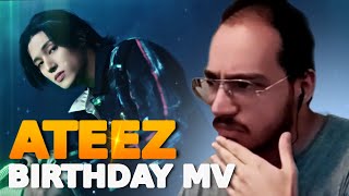 ITALIAN reacts to ATEEZ Birthday MV [upl. by Anawahs]