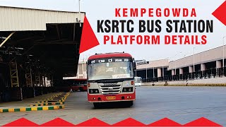 KSRTC Bus Terminal Majestic Bangalore  Passengers Your Attention Please [upl. by Teresina334]