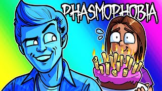 Phasmophobia  Celebrating Jim Carreys Retirement [upl. by Ahsineg150]