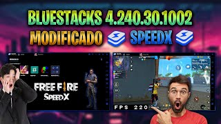 NUEVO BLUESTACKS 4240 MODIFICADO SPEEDX CON MEJOR RENDIMIENTO Y SENSIBILIDAD BRUTAL 🤯 [upl. by Arima]