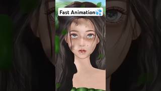 face wash and pimple remove animation ASMR asmr animation shorts [upl. by Niawd]