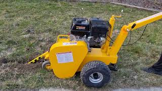 Koparka Łańcuchowa Berger Kraus 15KM TCR1500 LONCIN Briggs amp Stratton [upl. by Odraccir373]