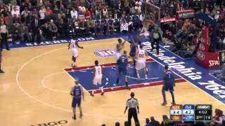 Knicks vs Sixers  Game Recap  Jan 26 2013 [upl. by Nairehs]