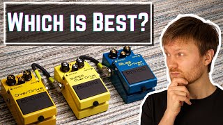 Boss BD2 SD1 or OD3 How To Choose a Boss Overdrive Pedal that is Right For You [upl. by Adev]