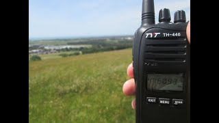 Highdown Hill  portable location IO90 [upl. by Nimsaj]