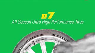 Delinte Tires 2019  D7 All Season Ultra High Performance Tire [upl. by Budge867]