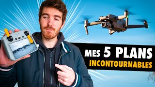 Les 5 PLANS DRONE que je trouve INCONTOURNABLES [upl. by Adnicaj]