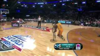 NBA All Star 2011 Chris Paul Misses Layup [upl. by Utir]