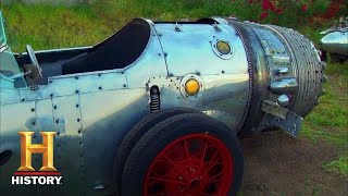 American Pickers Rocket Car With a Real Jet Engine Season 12  History [upl. by Giacamo873]