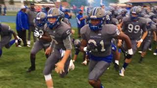 Ypsilanti Lincoln gets hyped before game vs Saline [upl. by Hoehne]