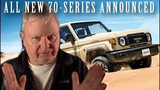 All New Toyota Land Cruiser 70series and Prado Announced 4xoverland [upl. by Dnalram]