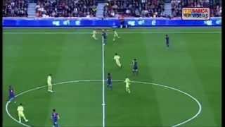 Messi solo goal v getafe  spanish Catalan commentator Puyal  Apr 07 [upl. by Bren771]