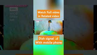 dish tv signal setting mobile app  satellite finder se dish kaise set kare 2024 smarttechtv disht [upl. by Reppart]