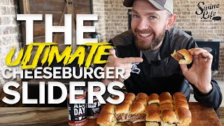 The ULTIMATE Pellet Grill Cheeseburger Sliders [upl. by Hervey703]