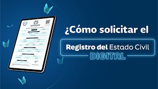 ¡Paso a paso para solicitar el Registro Civil Digital [upl. by Bannon40]