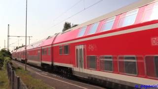 111 143 mit Dostos und 650 612 auf der NeckarAlbBahn Plochingen  Tübingen 22092016 [upl. by Zetana]