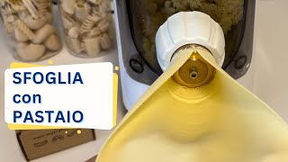 Trafila SFOGLIA REGOLABILE per CLASSE ITALY PASTAIO [upl. by Whetstone]