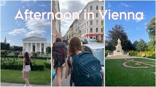 AN AFTERNOON IN VIENNA  INTERRAILING VLOG DAY TWELVE [upl. by Ruscio510]