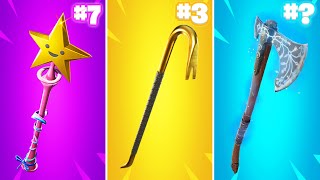 25 BEST Fortnite Pickaxes In Season 3 [upl. by Irolav486]