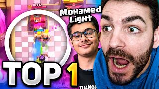 ¡REACCIONANDO AL MEJOR JUGADOR DEL MUNDO DE CLASH ROYALE😱 [upl. by Aerdied]