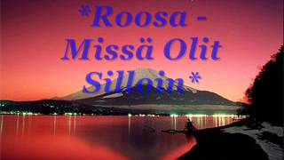 Roosa  Missä Olit Silloin [upl. by Klingel]