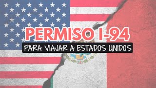 ¿Cómo tramito el Permiso I94 para viajar a Estados Unidos [upl. by Petta613]