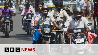 Will CNG motorbikes help Indias air quality  BBC News [upl. by Jaal]