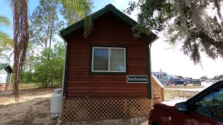 Orlando Thousand Trails Getaway Cabin in Clermont Florida [upl. by Rosinski679]