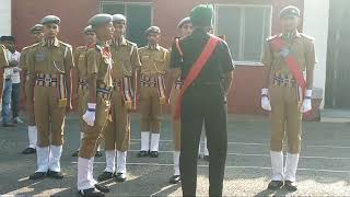 Guard of Honour at Rashtriya Military School Dholpur [upl. by Ofilia]