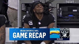 Raiders score MOST POINTS IN FRANCHISE HISTORY in win over Chargers I Game Recap I CBS Sports [upl. by Lyell]