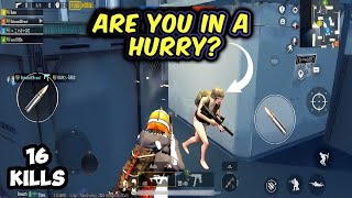 Are You In A Hurry  Team Deathmatch  Hangar  PUBGMobile [upl. by Terrej]