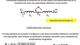 Ejercicio conexión de inductores acoplados magnéticamente [upl. by Okramed196]