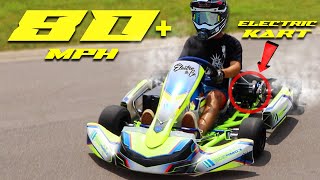 INSANE 80MPH Electric GoKart  Surron EKart [upl. by Silvan79]