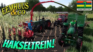 Farming simulator 22  Terschelling  HAKSELTREIN Eemhuus D Speaker en Legend 06 [upl. by Otsirave739]