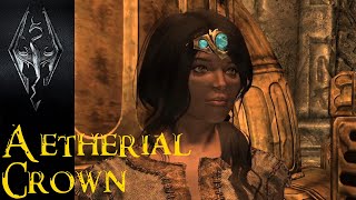 Skyrim Get Aetherial Crown from the start [upl. by Zetnom596]