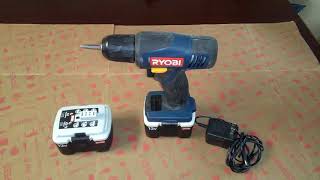 Ryobi 12 volt with 2 batteriescharger [upl. by Ssegrub]